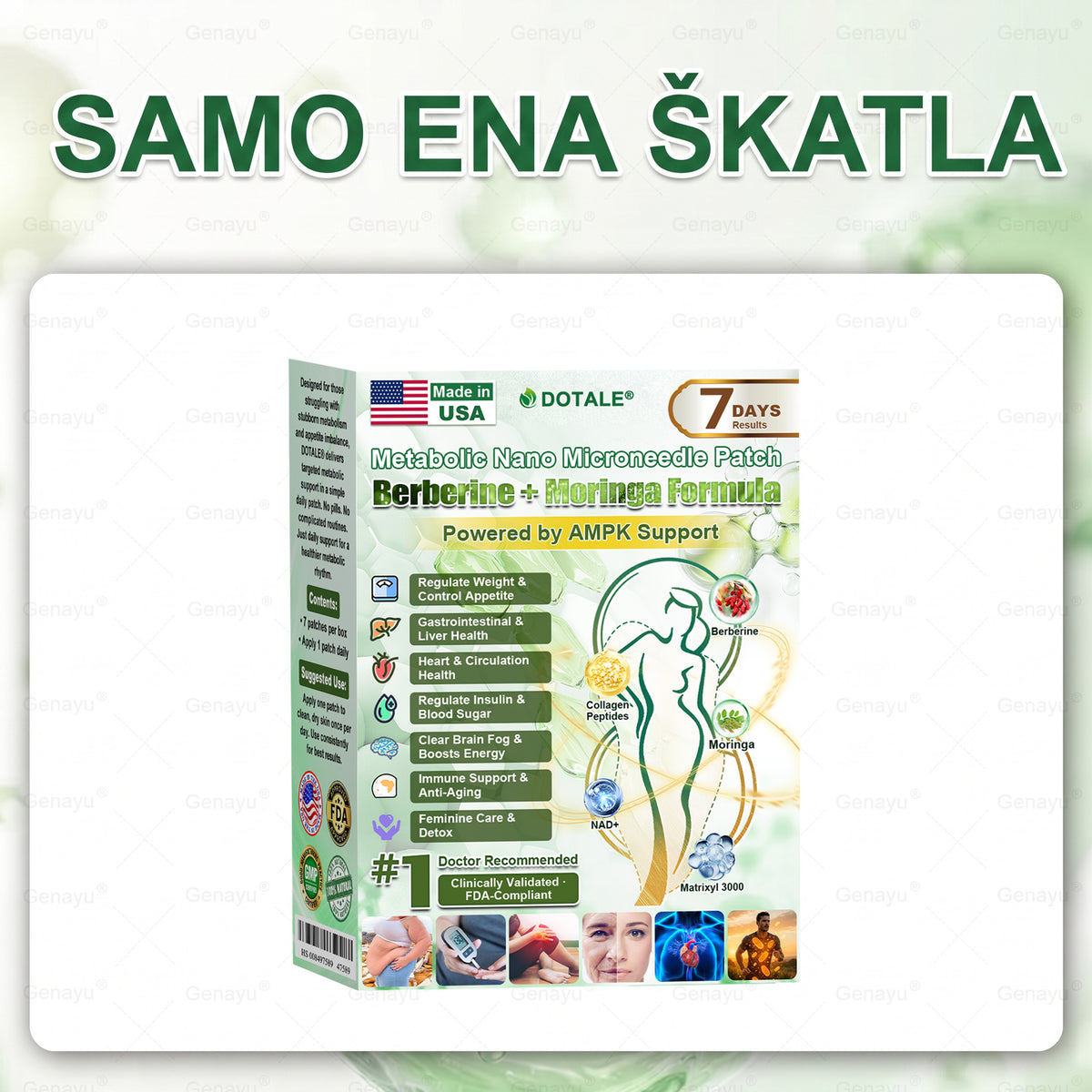 🎉 Čestitamo! Ob vašem trenutnem naročilu lahko zdaj izkoristite posebno ponudbo in dodate ta izdelek z 50 % popustom. ✨